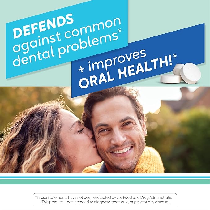 BioGaia Prodentis 3-Pack | Dental Probiotic Lozenges | Promote Healthy Gums & Teeth | Defend Against Dental Problems | Replenish Oral Microbiome | Improve Oral Health | Mint Flavor | 90 Day Supply