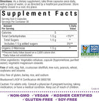 BlueBonnet Nutrition D-Mannose 500 mg – Fast Acting Urinary Tract Support for Men & Women* - Non-GMO, Vegan, Kosher, Gluten-Free - 90 Vegetable Capsules, 30 Servings