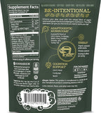 Sunwarrior Organic Matcha Mushroom Powder Supplement | Mushroom Matcha Coffee Alternative Blend of Ceremonial Grade | 90g Pouch 30 Servings Be Well