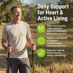 Cholesterol Supplement - All-Natural Ingredients to Support Normal Colesterol Levels. Supports Optimal Circulation. 60 Capsules