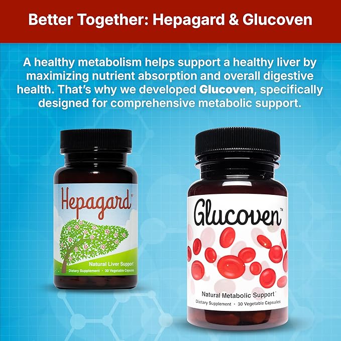 Hepagard - Natural Liver Support Supplement with N-Acetyl Cysteine (NAC) - Non-GMO, Vegan, Gluten-Free