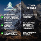 Holistic Bin Raw Himalayan Shilajit Powder - Shilajit Extract (Asphaltum Punjabianum) - No Fillers, Rich in Fulvic Acid & Trace Minerals - Premium Supplement for Energy & Wellness - 25 Servings