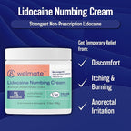 WELMATE Recovery Bundle: Sodium Chloride Tablets, 300ct + 5% Lidocaine | Numbing Cream 5.5 Oz