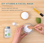 Vitamin A Palmitate Powder, Retinol Palmitate, 1OZ 99.9% Purity, Cosmetic Grade, Vitamin A Powder for Homemade Cosmetics