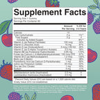 MARYRUTH'S Organics Toddler Multivitamin Gummies + Postbiotics | USDA Organic | Vitamins for Kids Ages 2+ | Immune Support | Vitamin C | Vitamin D3 | Vitamin A | Zinc | Vegan | Non-GMO | 60 Servings