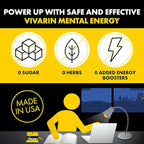 Vivarin, Caffeine Pills, 200mg Caffeine per Dose, Safely and Effectively Helps You Stay Awake, No Sugar, Calories or Hidden Ingredients, Energy Supplement, 40 Tablets (Pack of 2)