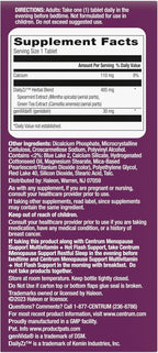 Centrum Restful Sleep Menopause Support Tablets, Supplement with Clinically Studied DailyZz and geniVida, 28 Count
