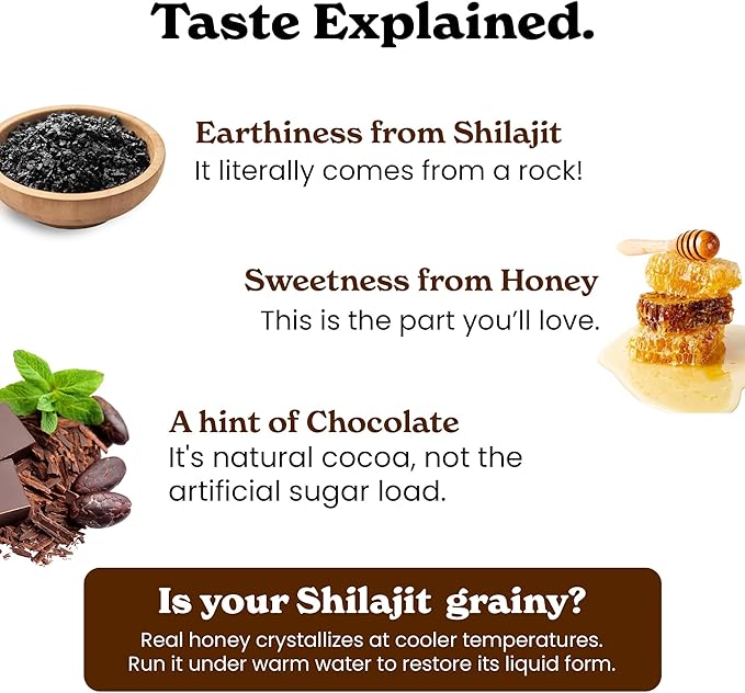 Better Alt Chocolate Shilajit Honey Sticks 75% Fulvic Acid & 85+ Trace Minerals Chocolate-Infused Raw Honey Himalayan Shilajit Energy Booster 30 Sticks Natural Stamina & Endurance Support