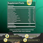 Premium Blend of 52 Trace Minerals Complex with Essential Minerals in Chelated Form – All Natural and 100% Organic - 120 Capsules - Full Spectrum Ionic Mineral Blend - Safe for Women and Men