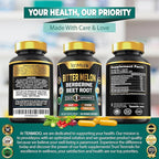 Bitter Melon Capsules - 8in1 Formula - Combine with Berberine, Beet Root, Garlic, Milk Thistle, Apigenin, Papaya Leaf, and Black Pepper - 150 Vegan Capsules for 5 Months Supply
