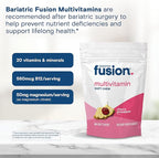 Bariatric Fusion Bariatric Multivitamin Chewable Soft Chew | Cherry Pineapple Flavor | Chewy Vitamins for Post Bariatric Surgery Patients | 60 Count | 1 Month Supply