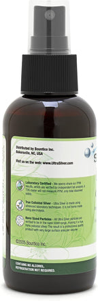 Ultra Silver Colloidal Silver | 500 PPM | 4 Ounce | Fine Mist Spray