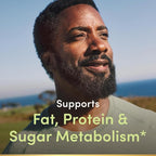 Nature's Bounty Chromium Picolinate, Supports Fat, Protein & Sugar Metabolism, Mineral Supplement, 800 mcg, 50 Tablets