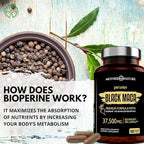 Black Maca Root 50:1 750mg – 180 Capsules Organic Peruvian Maca Peruana Supplement for Men | High Potency Energy, Mood & Performance Support | Vegan, Non-GMO