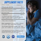Magnesium 7 Complex Supplement Advanced with 7 Forms of Magnesium (Glycinate, Malate, Chelate, Aspartate, Orotate, Taurine, Citrate), Zinc, Vitamin D3 & Vitamin B6 for Sleep & Muscle, 60 Capsules