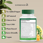 Moringa Supplement | Turmeric, Ginger, Boswellia, Saffron, Holy Basil, Nettle -Support Supplement for Women and Men with Ceylon Cinnamon, Quercetin, Tart Cherry- 240 Capsules