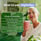 SightMax Eye Health Supplements - Eye Vitamins - with Bilberry, Eyebright, Lutein, Zeaxanthin & More Vitamins - Vegan, Non GMO, Gluten Free - 3.5 Oz - 30 Servings - Berry Rush Flavor