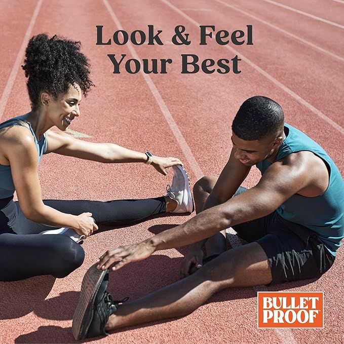 Bulletproof Chocolate Collagen Protein Powder with MCT Oil, 19g Protein, 17.6 Oz, Collagen Peptides and Amino Acids for Healthy Skin, Bones and Joints