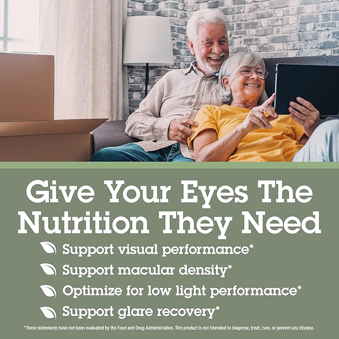 Quantum Health Macula 30+ Eye Health Supplement|Promotes Macular and Retinal Health as You Age|Formulated with Lutein, Zeaxanthin, Omega-3, and Vitamins C & E|60 Softgels, 30 Day Supply