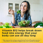 Nature Made Vitamin B12 1000 mcg, B12 Vitamins, Dietary Supplement for Energy Metabolism Support, 75 Time Release Tablets, 75 Day Supply