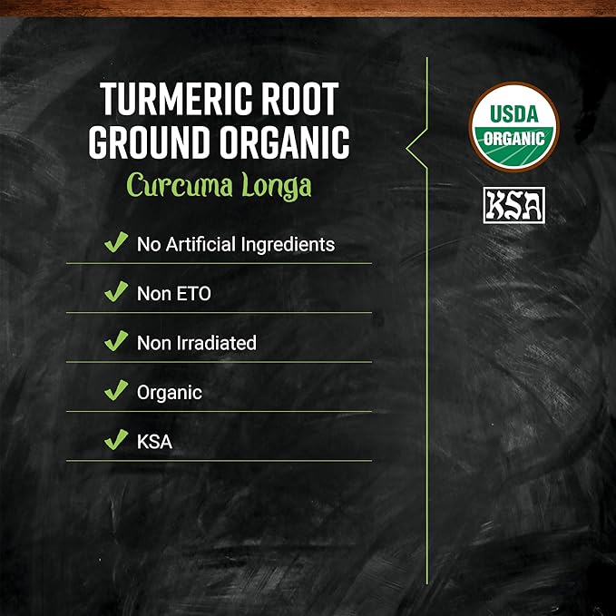 Frontier Herb Organic Ground Turmeric Root, 1 lb