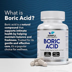 Simpli Supplements Boric Acid Suppositories for Women 600mg – 60 Count | Vaginal pH Balance Support | Feminine Care | Helps Maintain Freshness & Odor Control