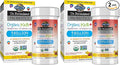 Garden of Life Dr. Formulated Probiotics Organic Kids+-Digestive Health Support-Prebiotic Fiber&Vitamins C&D-Supports Immune Function-Shelf Stable-Strawberry Banana,30 Yummy Chewables,(Pack of 2)