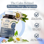 Migra-Well PM Sleep Aid for Adults – Magnesium Bisglycinate with Apigenin & Passionflower for Calm, Deep Sleep & Nerve Support – Non-Habit Forming, Plant-Based Sleep Supplement, 60 Capsules