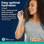 KEY NUTRIENTS Electrolyte Tablets, 200 Capsules, Salt for Dehydration, Fasting Electrolytes- Salt Pills with Electrolytes, No Sugar, Gluten Free Hydration Tablets Made in USA