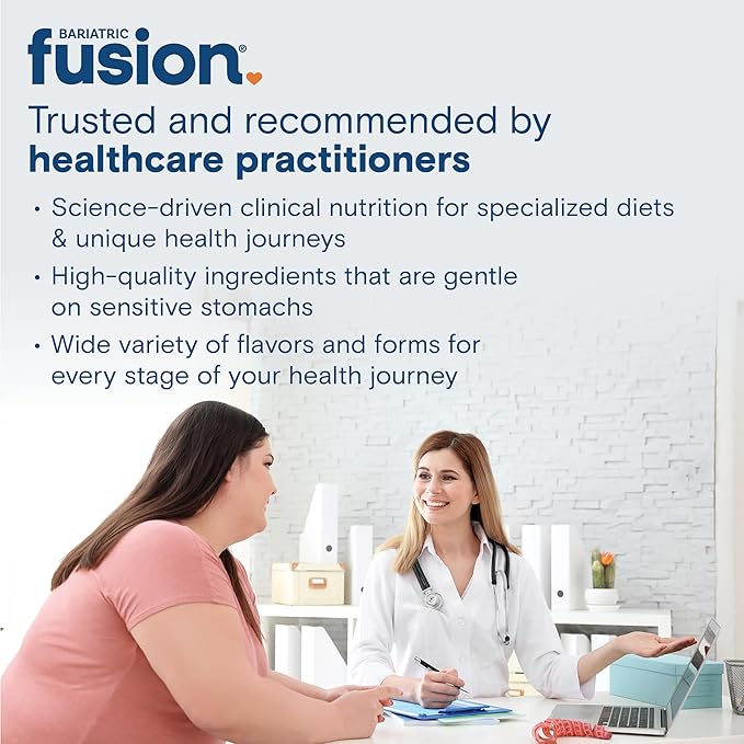 Bariatric Fusion Bariatric Probiotic Soft Chews | Orange Tropical Flavor Chewy Bariatric Vitamin | Bacillus Coagulans 10 Billion CFU Chewable Probiotic | Support Digestive & Immune Health | 60 Count
