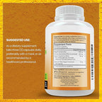 Turmeric Curcumin Supplement - 2250mg/d - Veggie Caps - 95% Curcuminoids with Black Pepper Extract (Bioperine) - 750mg Capsules - 100% Organic - Most Powerful Turmeric (Pack of 3)