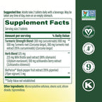 MegaFood Turmeric Curcumin Supplement for Liver Support - Turmeric Supplement with Black Pepper & Milk Thistle - 300mg Curcuminoids Per Serving - Vegan, Gluten Free, NonGMO - 90 Tablets, 45 Servings