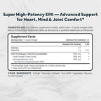 Naturalis Triple Strength UltraEPA™ EPA 1000mg | Pharmaceutical Grade High Purity 99% Omega-3 with 96.5% EPA Burpless Fish Oil | IFOS Certified, Sustainably Sourced, Non-GMO | Pack of 3