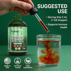 Clean Nutra Oil of Oregano Drops Black Seed Oil Elderberry Vitamin D D3 K2 Olive Garlic Immune Support Supplement Wellness Formula Zinc Supplements Liquid 2 Fl Oz BotaniGuard Vegan, Non-GMO