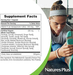 NaturesPlus Source of Life Garden Vitamin K2 - 60 Capsules, Pack of 2 - Supports Healthy Bones - USDA Certified Organic, Non-GMO, Vegan, Gluten Free - 120 Total Servings