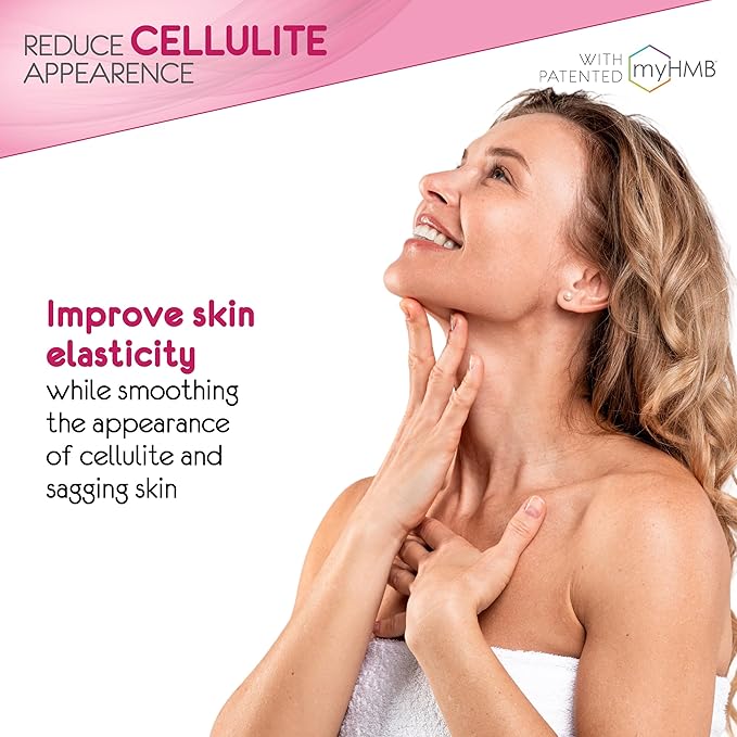 AgelessLX HMB Supplements for Women - Collagen Enhancer Capsules - Anti-Aging for 40 + Lean Muscle Builder - Biotin, Vitamin D3 K2 Supplement for Youthful Skin - 60 Servings