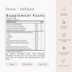 JSHealth Detox + Debloat. Bloating Relief for Women with Milk Thistle, Turmeric, and Fennel. Liver Health and Gut Support. Nutritionist-Formulated (120 Tablets)