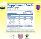L’il Critters Fiber Daily Gummy Supplement for Kids, for Digestive Support, Berry and Lemon Flavors, 90 Gummies