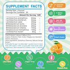 ZEBORA Kids Probiotic & Prebiotics Powder Age 3+ Support Children's Digestive & Immune System with Natural Source, Promotes Constipation Relief, Non-GMO, Gluten-Free, 30 Packets with 5 Billion CFUs