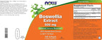 Now Boswellia Extract 500 mg, 200 Softgels (Pack of 2) - Standardized Extract Supplement