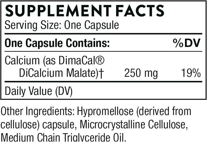 THORNE - Bone Health Bundle - DiCalcium Malate and Magnesium CitraMate - 90 to 120 Servings