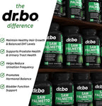 Saw Palmetto for Men Prostate Health - Hair Growth Plus Bladder Control Supplements Complex & DHT Blocker for Women & Men - Pure Saw Palmetto Hair Loss Supplement Support Extract & Urination Pills Aid