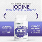 Ambrosial Iodine 5000mcg (Pack of 1-120 Tablets)