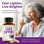 Vimerson Health Liver Cleanse Detox & Repair - Milk Thistle Supplement with Dandelion Root, Artichoke & Zinc for Liver Support, Healthy Digestion, Energy with Milk Thistle Extract, 60 Tablets