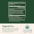 Global Healing Center - Liver Health - Organic Milk Thistle Supplement for Detox & Gallbladder Support - Dandelion Root Supplement for Cleanse & Repair (2 Fl Oz)
