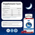 VITA Globe Melatonin Gummies 5mg, Sleep Aid Gummies, Sugar Free- Non-GMO, Vegan and Sleep Aid Supplement, Supports Relaxation & Healthy Sleep Cycle, 60 Count Sleep Aid Gummy (Pack of 1)
