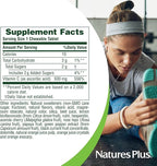 NaturesPlus Orange Juice Chewable Vitamin C - 500 mg, 90 Tablets - High Potency Immune & Vascular Health Support Supplement, Antioxidant - Gentle On Stomach - Vegetarian, Gluten-Free - 90 Servings