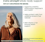 MegaFood Whole Body Turmeric Curcumin Supplement - Turmeric Supplement With Black Pepper & Vitamin C - 475 mg Curcuminoids Per Serving - Antioxidant & Immune Support - Vegan - 120 Tablets, 60 Servings