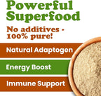 Food to Live Organic Tri-Color Maca Powder Blend, 2 Pounds Red, Yellow and Black Maca for Energy, 100% Natural Superfood, Perfect for Baking and Smoothies, Non-GMO, Vegan, Kosher, Bulk