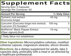 Bronson Turmeric Curcumin Extra Strength - Antioxidant, Joint & Digestion Support with BioPerine, Non-GMO, 180 Vegetarian Capsules